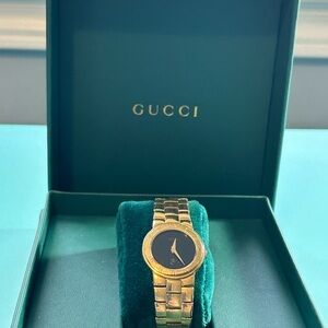 Gucci Gold Timepiece 3300.2.L Gold Plated